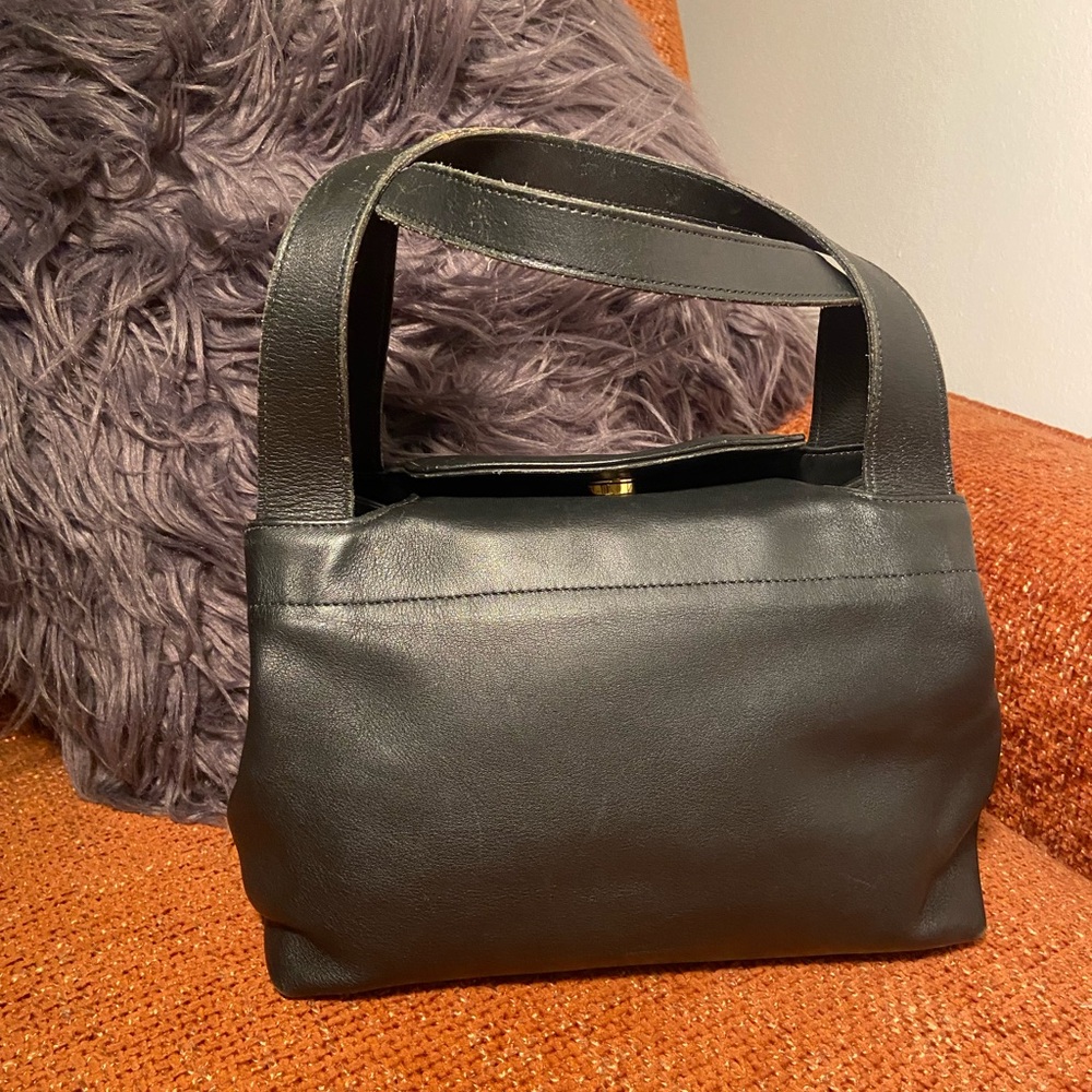 COACH | Black Leather Handbag